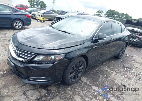 2017 Chevrolet Impala 1Lt from USA, damaged, VIN 2G1105SA9H9127122